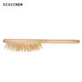 DISICHEN Special 1Pcs Bamboo Comb Wooden Comb Professional Healthy Paddle Cushion Hair Loss Massage Brush Hairbrush Comb Scalp Hair Care Healthy. 