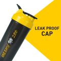 MuscleBlaze Shaker 650 ml 100% Leakproof BPA Free Sipper Bottle Black color. 