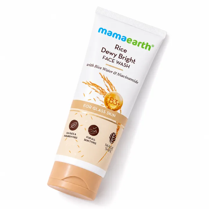 Mamaaearth%20Rice%20Dewy%20Bright%20Face%20Wash%20with%20Rice%20Water%20&%20Niacinamide%20%7C%20100ml%20-%20Image%203