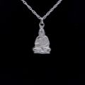 Silver Gautam Buddha Locket Pendant For Men And Women (Locket Only) - Sp Jewellers. 