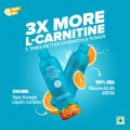GNC Total Lean Triple Strength L-Carnitine Liquid 3000mg- 450ml (30 Servings) For Burns Fat For Energy & Muscle Gains. 