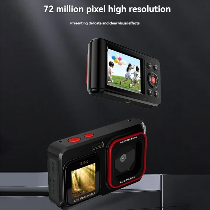 Kids%20Mini%20Digital%20Camera%202.5K%20HD%2072MP%20Dual%20Screen%20High-Definition%20Pixel%20Camera%2016X%20Zoom%20Monocular%20Cameras%20with%20MP3%20A%20-%20Image%205