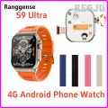 Ranggense High Quality REGJU NEW S9 Ultra Android Smart Watch 4G Network SIM Card 2.2'' 448*528 Amoled Health Monitoring with Google Play Store S9 Smartwatch BNGJI. 