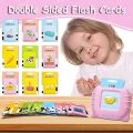 Audible Toddler Flash Card Educational Toys 112 Double-Sided Flashcard. 