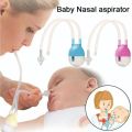 1 Piece Baby Nasal Aspirator - Nose Cleaner Mucus Suction Anti Back Flow Tube Suction New Born Infant. 