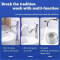 New Universal 1080° Rotation Extender Faucet Aerator Plastic Splash Filter Kitchen Washbasin Faucets Bubbler Nozzle Robotic Arm. 