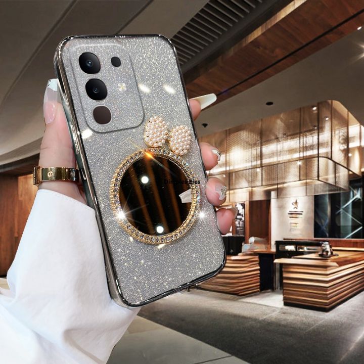 Back%20Cover%205G%20Slim%20Girl%20Glitter%20Plating%20Clear%20Shiny%20Glitter%20Mirror%20Bow%20Band%20Vivo%20for%20T4X%20Phone%20Case%20Deluxe%20Gradient%20Edition%20VivoT4X%20-%20Image%204