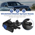 NAMUNY 2X New Windshield Washer Sprayer Nozzle Windscreen Nozzle Jet 61667161469 for X5 E70 2006 - 2010. 