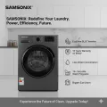 Samsonix 8 kg Fully Automatic Front Loading Washing machine SAM-FLWM08BL. 