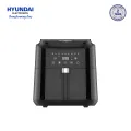Hyundai 5.6L Air Fryer | HYAF-56L-D180 | 9 Auto Cooking Programs | LED Touch Control | Rapid Hot Air Technology | Built-in Light. 