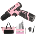 HILDA Electric Drill 12V Cordless Drill Wireless Power Driver EU Plug. 