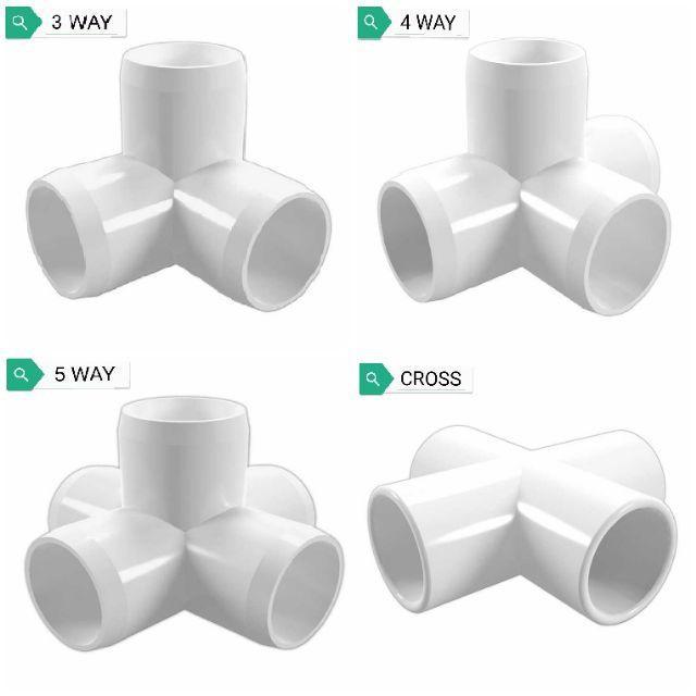 Pvc%20Three-dimensional%20Pipe%20Fittings%20Three-way%20and%20Four-way%20Right-angle%20Joint%20Water%20Pipe%20Diy%20Accessories%20-%20Image%206