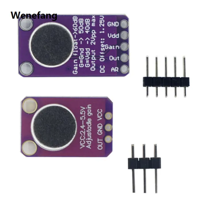 Wenefang%20MAX9814%20Microphone%20AGC%20Amplifier%20Board%20Sound%20sensor%20Module%202025%20New%20Auto%20Gain%20Control%20Attack%20for%20Arduino%20MAX4466%20Board%20Diy%20Kit%20-%20Image%202