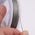 1 Roll/lots 0.3/0.45/0.5/0.6mm Resistant Strong Line Stainless Steel Wire Tiger Tail Beading Wire For Jewelry Making Finding. 