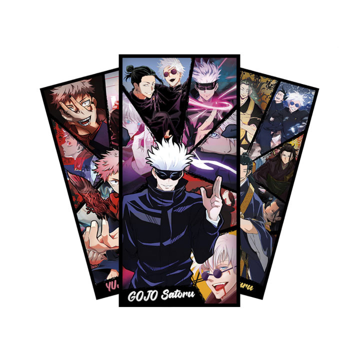 Jujutsu%20Kaisen%20Anime%20Series%20Gojo%20Satoru%20Sukuna%20Itadori%20Geto%20Suguru%20Megumi%20Nobara%20Set%20of%206%20Poster%20-%20Image%204