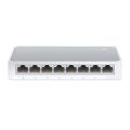 TP-Link 8 Port 10/100Mbps Fast Ethernet Switch  Desktop Ethernet Splitter  Ethernet Hub  Plug and Play  Unmanaged (TL-SF1008D), White. 