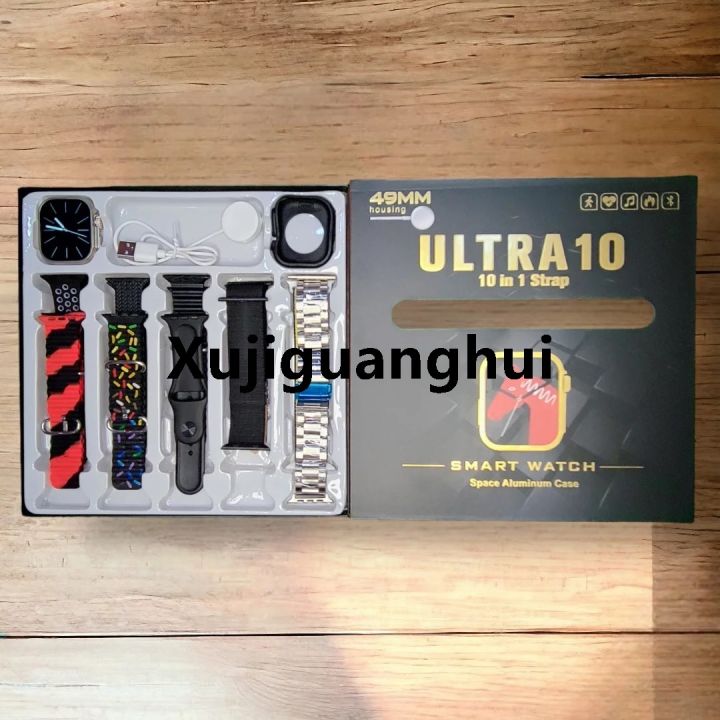 Xujiguanghui%20Ultra%2010%20Smart%20Watch%2049mm%20%E2%80%93%20Bluetooth%20Calling,%20HD%20Touch%20Display,%20Multiple%20Sports%20Modes,%20Wireless%20Charging,%2010-in-1%20with%20Strap%20Case%20-%20Image%203
