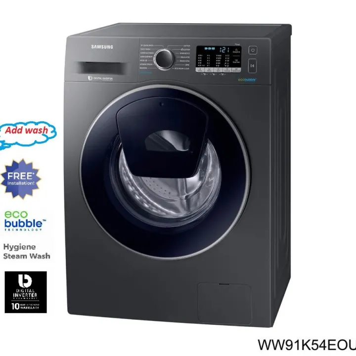Samsung%20WW91K54EOUX/TL%209%20Kg%20Eco%20Bubble%20Front%20Loading%20Fully%20Automatic%20Washing%20Machine%20-%20Image%202