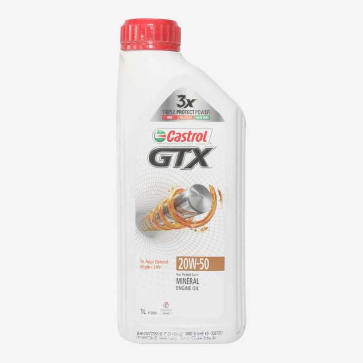 Castrol Lubricants GTX 20W-50 , 1l