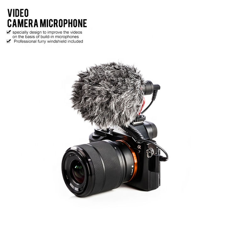 BY-MM1 Universal Shotgun Microphone for Camera & Smartphone, Compact Video Mic for iPhone, Android, DSLR