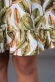 BASEMARK LEAFY DRESS FOR WOMEN. 