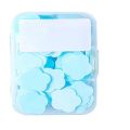 1 Pack Soap Tablets Travel Portable Disposable Hand Sanitizer Soap Sheets Children's Hand Soap Paper. 