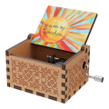 Wood Music Boxes Music Box You are My Sun Shine Gifts for Birthday/Valentine'S Day. 