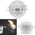 fasdaga 5X 110V-220V 360° Infrared Recessed PIR Ceiling Motion Sensor Detector Light Switch, Motion Light Sensor. 
