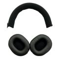 Headphone Sponge Leather Case Earmuffs Head Beam Protective Cover Beam Pad for -SR5 SR5BT Brown. 