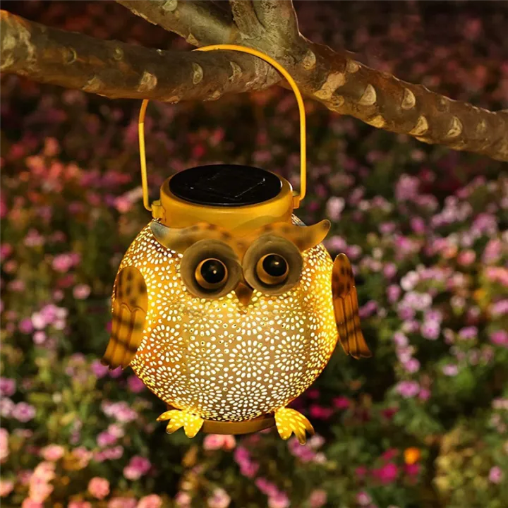 2Pcs%20Iron%20Art%20Owl%20Ground%20Light%20Crafts%20Garden%20Lawn%20Outdoor%20Garden%20Decorative%20Lamp%20LED%20Light%20Hanging%20Landscape%20-%20Image%204