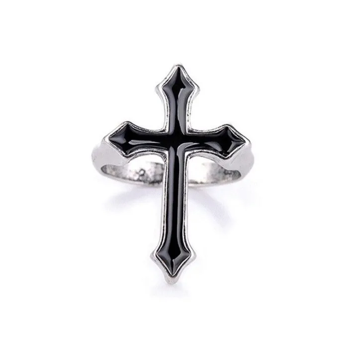European%20and%20American%20Retro%20Personality%20Hip-Hop%20Fashion%20Cross%20Ring%20for%20Men%20and%20Women,%20Oil%20Drip%20Punk%20Trendy%20Handmade%20Ancient%20Style%20Ring%20-%20Image%208