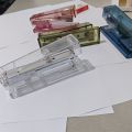 Creative Use 24/6 26/6 Staples Stapler Effortless Large Size Stapling Machine Transparent Labor-saving Manual Binding Tool Office School. 