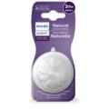 Philips Avent SCY964/02 Natural Response Nipple, 3m+ Twin Pack, White, Flow 4 teats BPA Free*. 