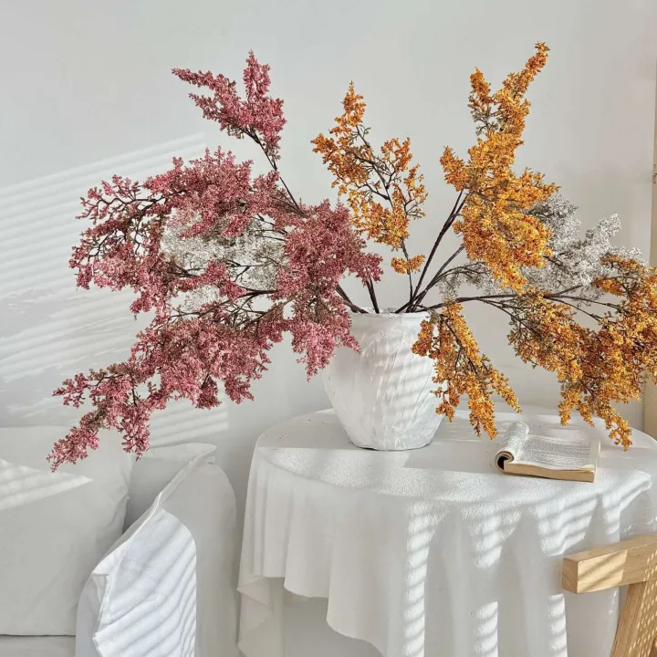 Frosted%20Artificial%20Green%20Plant%20Fake%20Bouquet%20Wabi-Sabi%20Style%20Living%20Room%20Dining%20Table%20Flower%20Arrangement%20Dried%20Flowers%20Floral%20Decoration%20Photography%20Props%20-%20Image%202