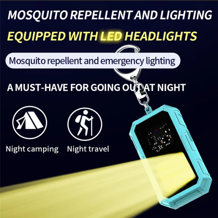 Multi-Function Insect Repeller with LED Light Ultrasonic Insect ...