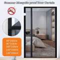 Magnetic Net Automatic Closing Door Curtain Anti Mosquito Mesh for Living Room Summer Window Insect Screen. 