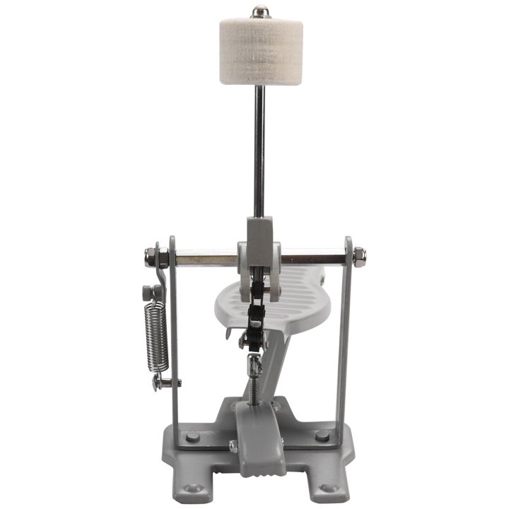 Spring Bass Instrument Aluminium Alloy Single Spring Bass Children Drum Pedal Silver | Daraz ...