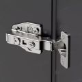 Auto Hinges/Auto Kabja Stainless steel for Cabinet/Cupboards hinges, Clip-on Soft Closing, hydraulic Auto hinges (Code:- Auto Hing 2D Hydraulic SS, 8% Degree, Finish- SS, Pack of 1 Pair of 2 PCS ). 