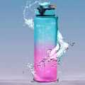 900ml Water Bottles with Times to Drink, Gym Bottle,Motivational Water-1Piece. 