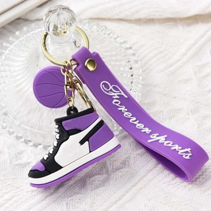 Spunky Add-ons Sneakers Basketball Shoe Key Chain Cosplay