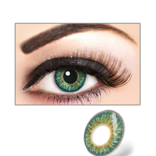 Turquoise%20Color%20Contact%20Lenses%20(Bold%20Green)%20%7C%20Powerless%20Daily%20Wear%20Casual%20Colored%20Contact%20Lens%20%7C%20Zero%20Power%20Contact%20Lens%20-%20Image%204