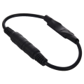 ARELENE 4X Low-Profile Inline Controller Mini 3 Key Dimmer Switch for LED Strip Light Black. 