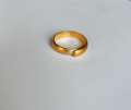 Adjustable Size 2 Gram 24K Gold Plated Plane Berwa Ring For Unisex (Looks Like Original Gold Others cannot distinguish that it is fake - बिहे पार्टी आदी कार्यक्रम मा निर्धक्क लगाउनुहोस अरुले नक्कली हो भनेर छुट्याउन सक्दैन ). 