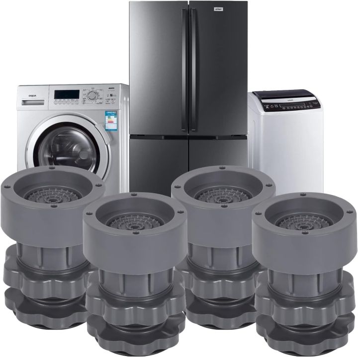 Height%20Adjustable%20Anti%20Vibration%20Pads%20(Min-4%20inch-6.5%20inch%20Max)%20-%20Dryer%20Shock%20&%20Noise%20Cancelling%20Pads,%20for%20Washing%20Machine,%20Refrigerators/Fridge,%20Furniture%20Base,%20Dishwashers%20Stand%20-%20Image%205