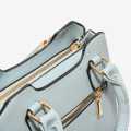 Skyblue Color Stylish Top Handle Bag For Women. 