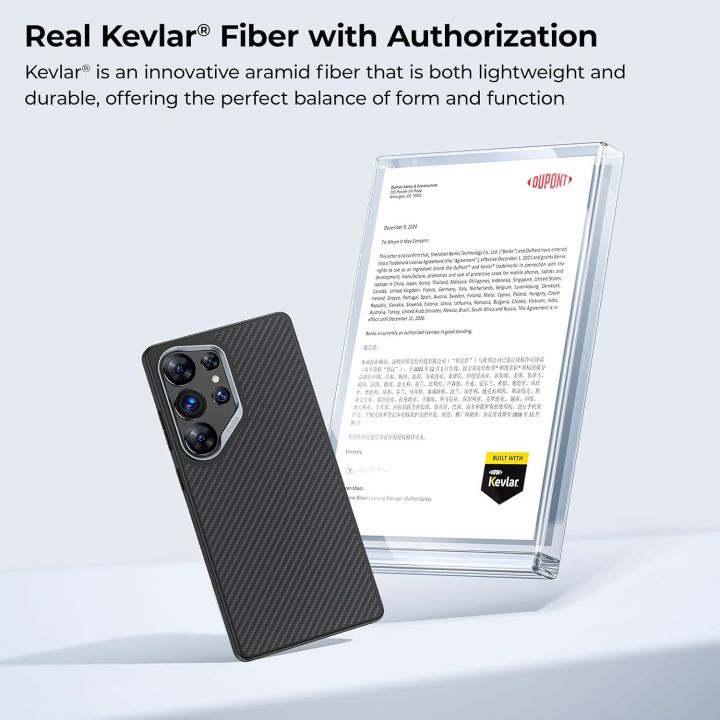 BENKS%20Kevlar%20Case%20for%20Samsung%20S25%20Ultra%20Case%20Armor%20Pro%20600D%20(%20Military%20Grade%20Protective%20)%20-%20Image%208