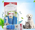 Dog Toothpaste | Pets Toothbrush Combo Set | for Teeth Cleaning  of Pet Dog and Cat - Choose Your Style Options Available. 