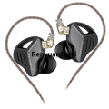 Renyuan KZ ZVX Earphones Dynamic HIFI Bass Earbuds In Ear Monitor Original Metal Headphones Sport Noise Cancelling Headset. 