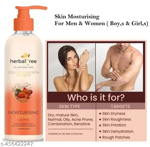 Herbal%20Tree%20Moisturising%20Lotion%20Combo%20For%20Fresh%20Hydration,%20Intensive%20Care%20Deep%20Nourishing%20Soft%20Skin%20With%20SPF%2015,%20Almond%20&%20Cocoa%20Butter%20!%20Lightweight%20Moisturizer%20For%20Women%20&%20Men%20120ml%20-%20Pack%20of%201%20-%20Image%203