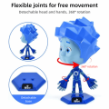 Children Gifts Noliks The Fixies Cartoon Doll Fire God Brother Transforming Toys Anime Figure Multi-Jointed Shapeshift Cute Action Figure. 